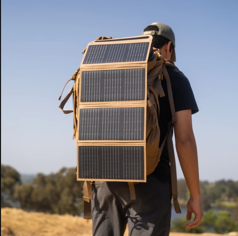 4 Panel Solar Charger V2-Capture power anywhere to charge your gear.