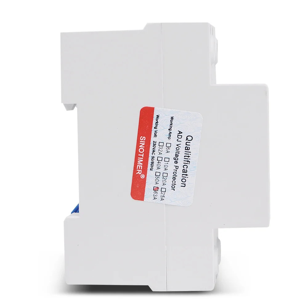 Surge Protector Relay 110V 120V 40A 63A 80A Over Under Voltage Auto Switch Tools