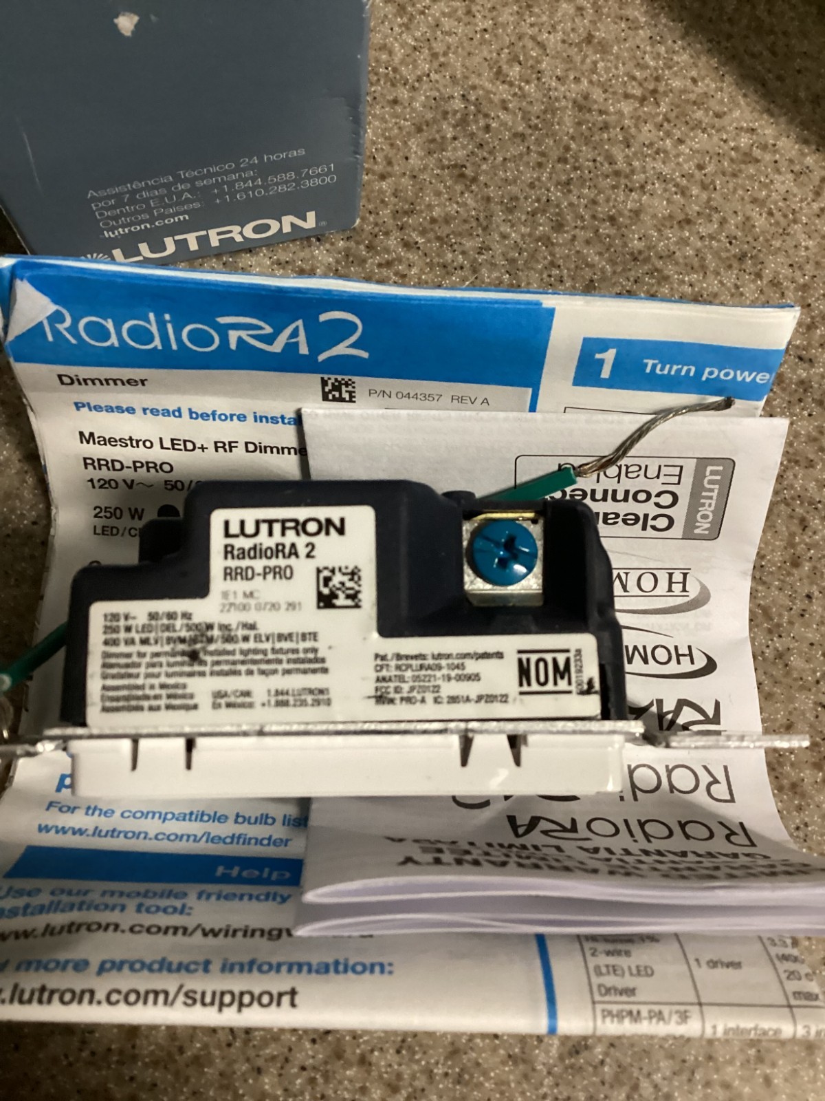 Lutron RRD-PRO-WH