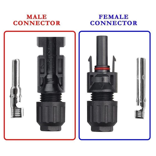10-Set Solar Panel Connector Kit – Waterproof IP67 PV Cable Connectors