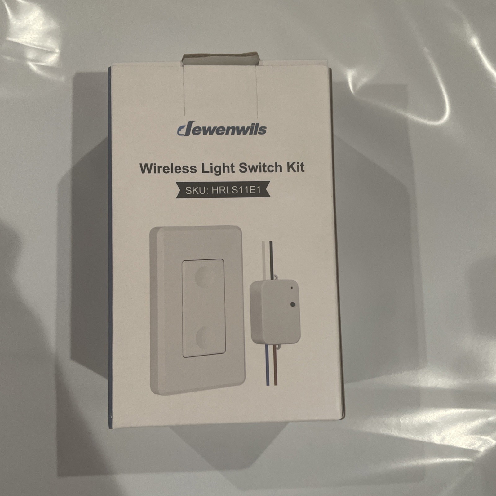 DEWENWILS Wireless Remote Control Light Switch Wireless Wall Switch and Receiver