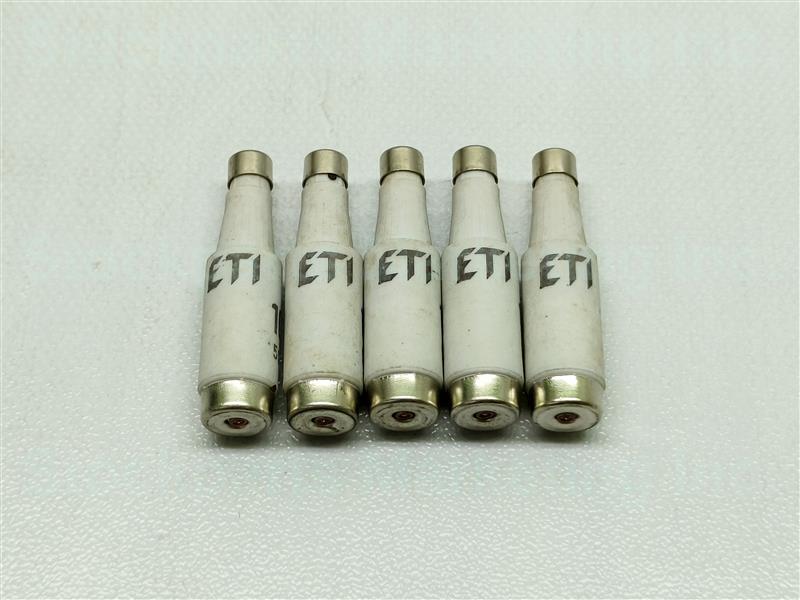 Lot 5 Pcs. ETI gL Fuse 10A 500V 30 Days Warranty Expedited Shipping