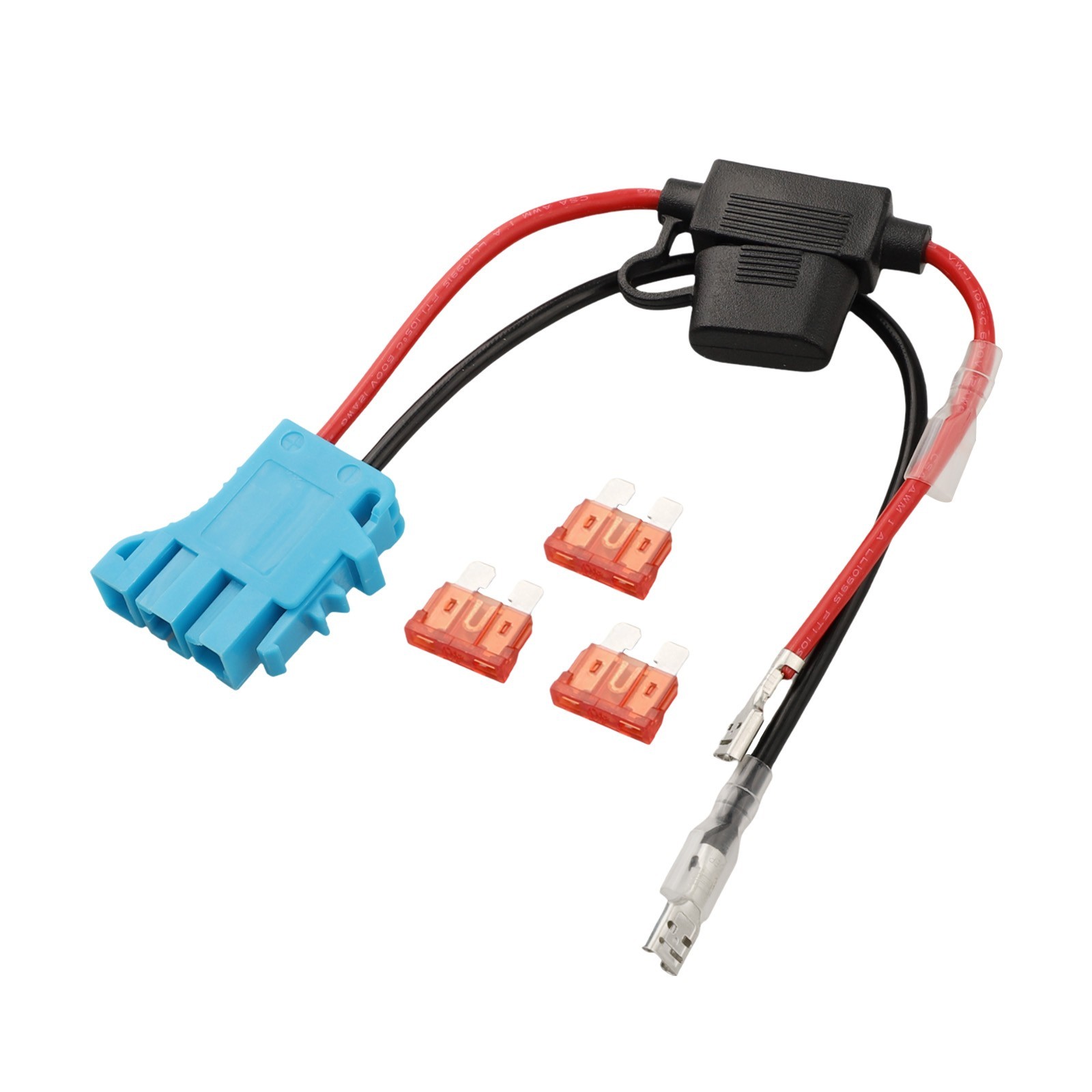Quality ABS Plastic 12AWG Wiring Harness Connector for Peg Perego 12V Battery