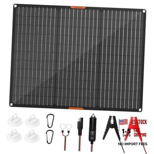 Solar Panel 50W 12V Solar Car Battery Charger Maintainer 50W Solar Panel