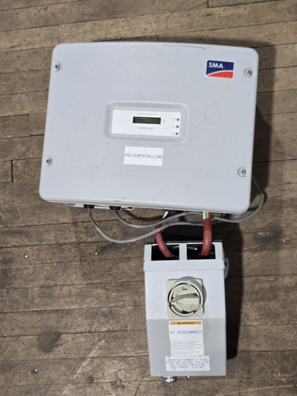 SMA Sunny Boy SB3000US Grid-Tie Solar Inverter 3000W 200-500VDC Disconnect