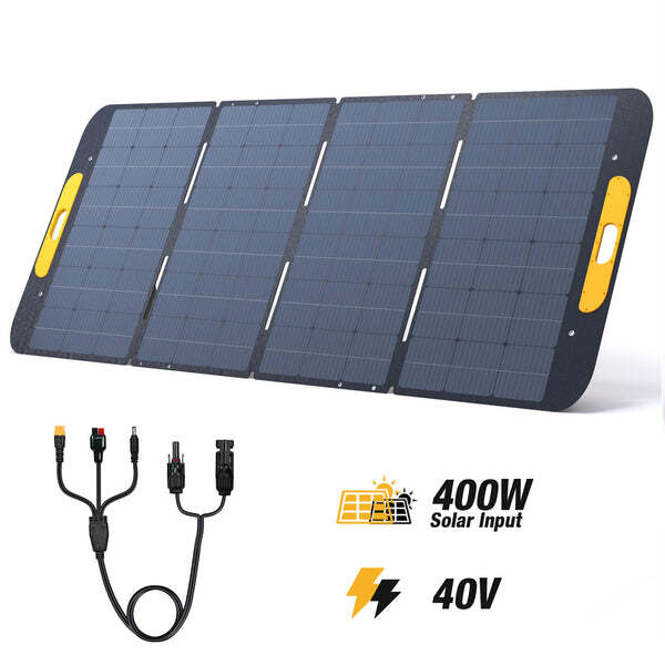 VTOMAN VS400 Portable Solar Panel 400W 40V 23% Efficiency Foldable Solar Panel