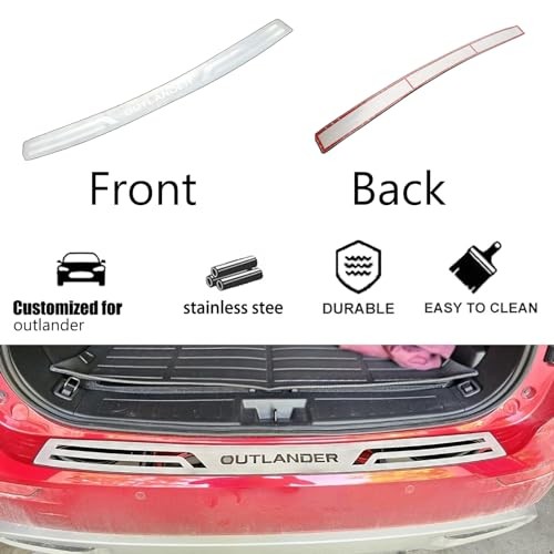 Trunk Door Sill Protector for Mitsubishi Outlander 2022 2023 2024 2025 Rear