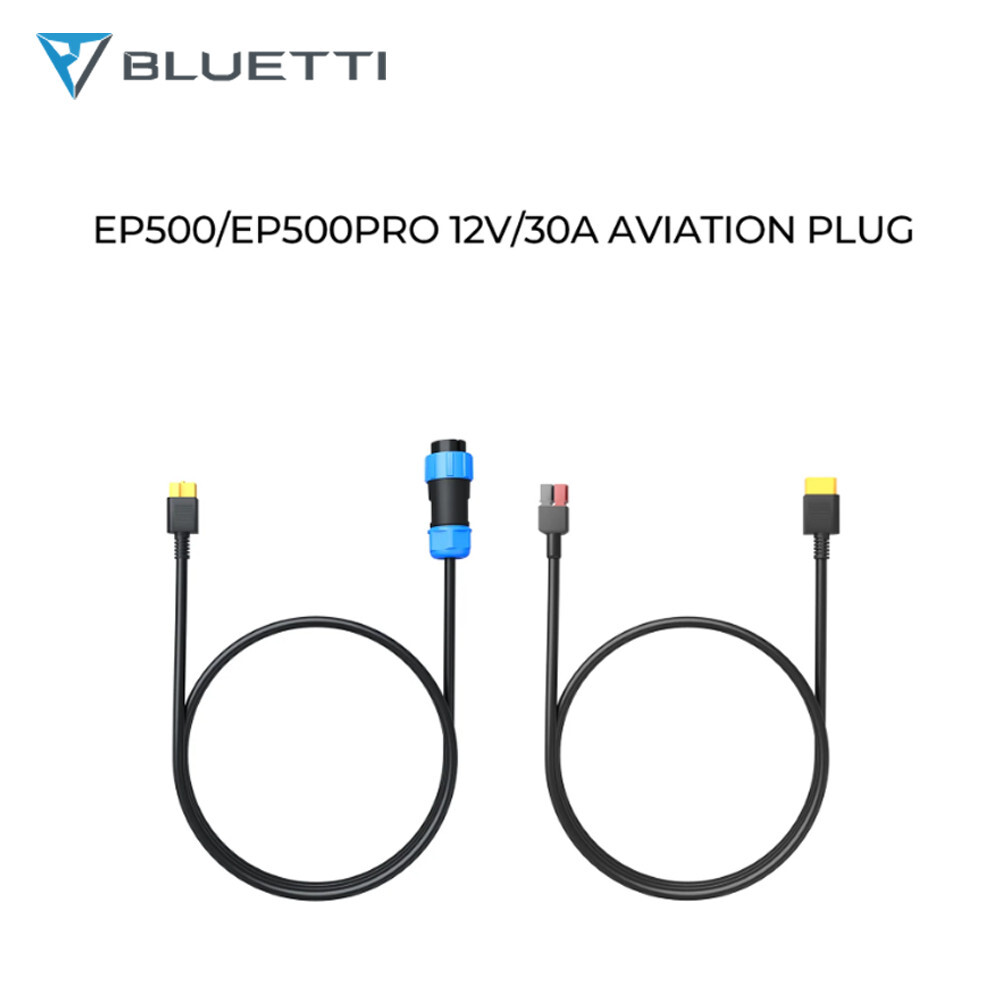 BLUETTI 12V/30A RV Cable Used to Run Vehicle-Powered Devices
