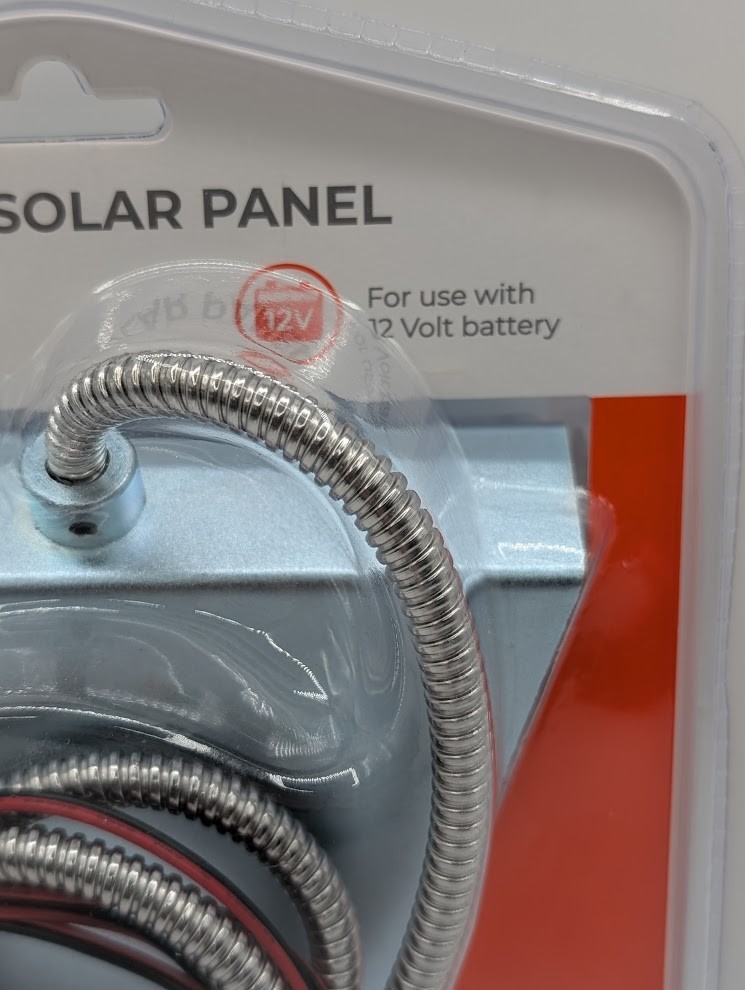 UPG Stay Powered 12 Volt Solar Panel – Use w/12 Volt Battery – China