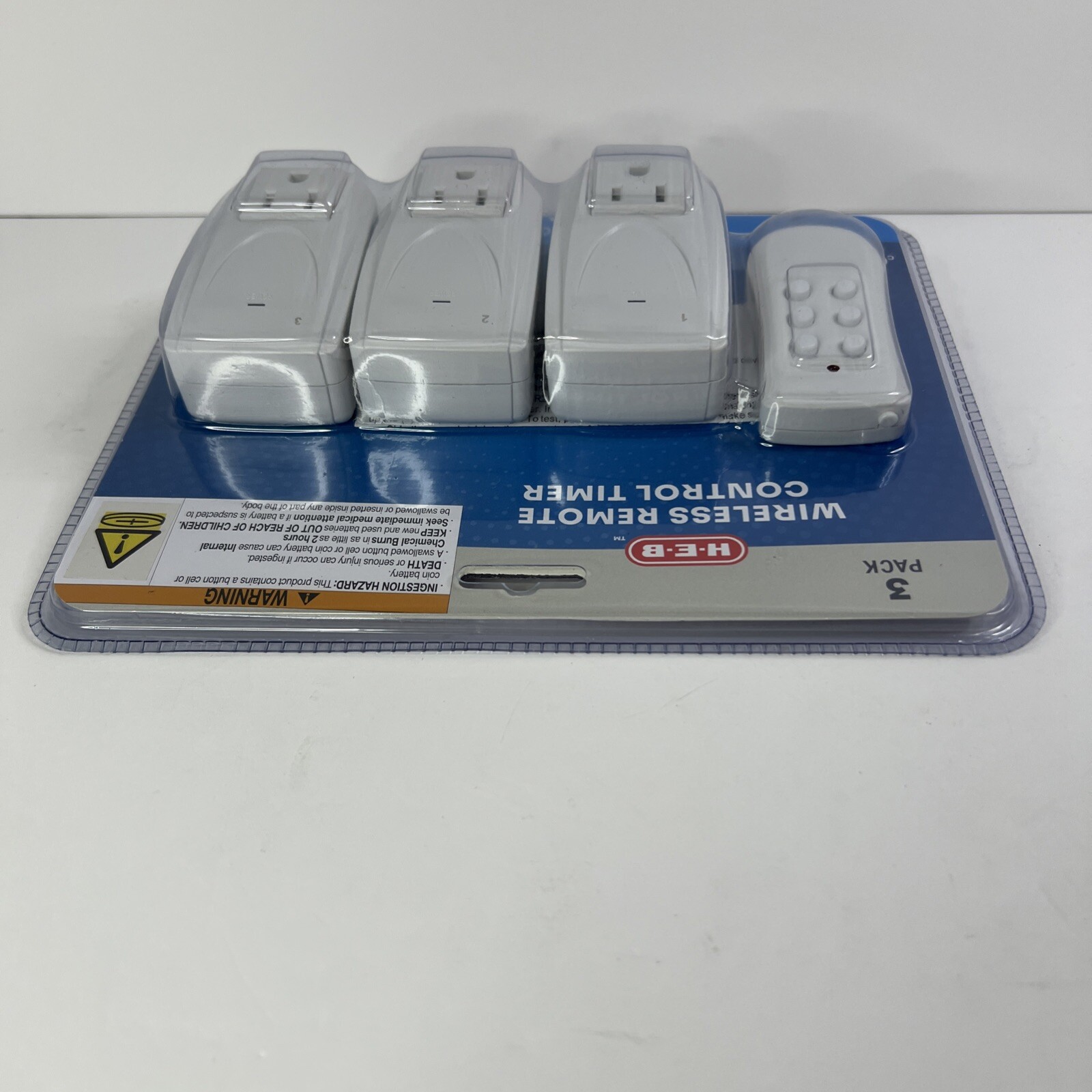 Holiday LivIng Indoor Wireless Remote System 3 Pack Receiver & 1 Remote #004847
