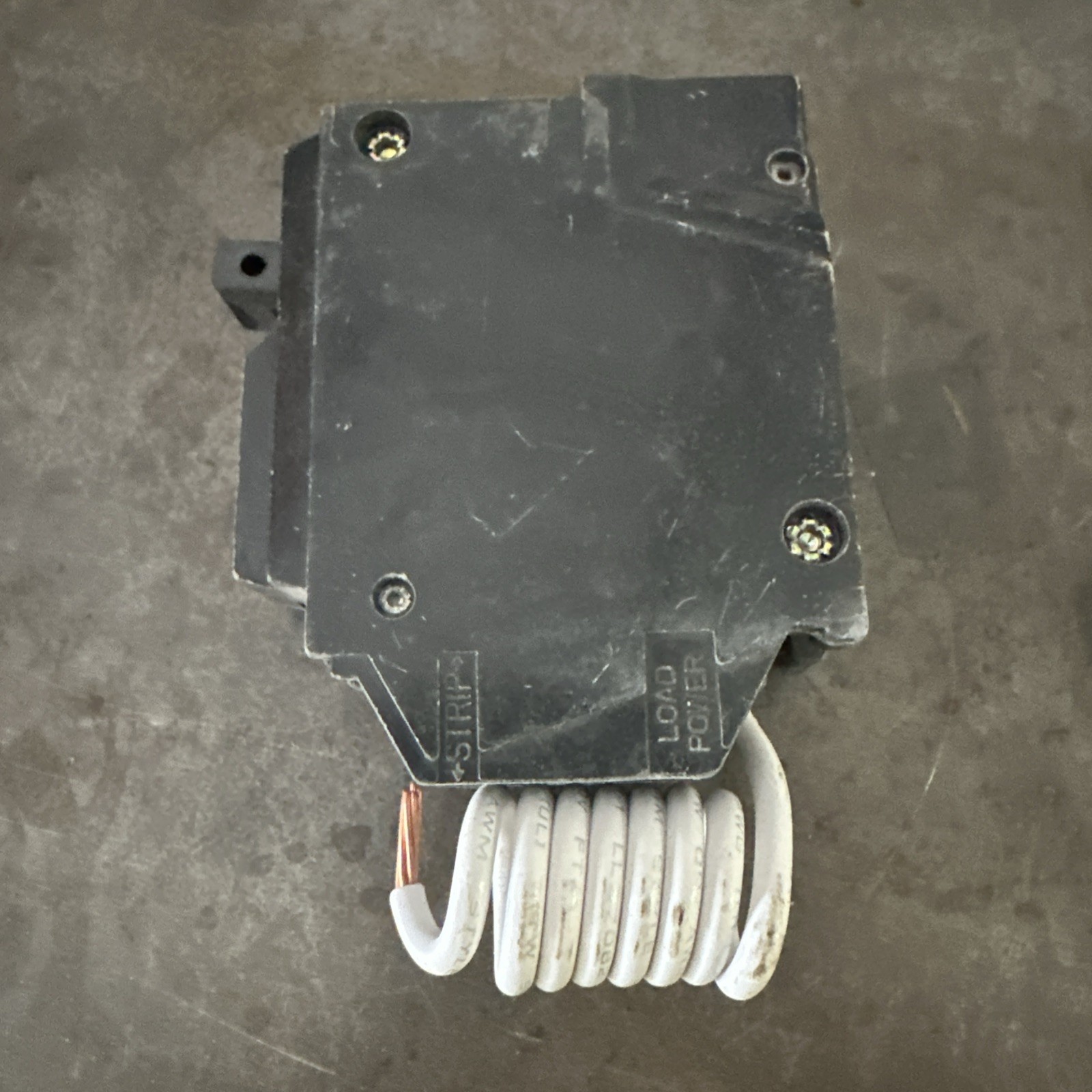 GE 20 Amp 1-Pole Ground Fault Breaker with Self-Test