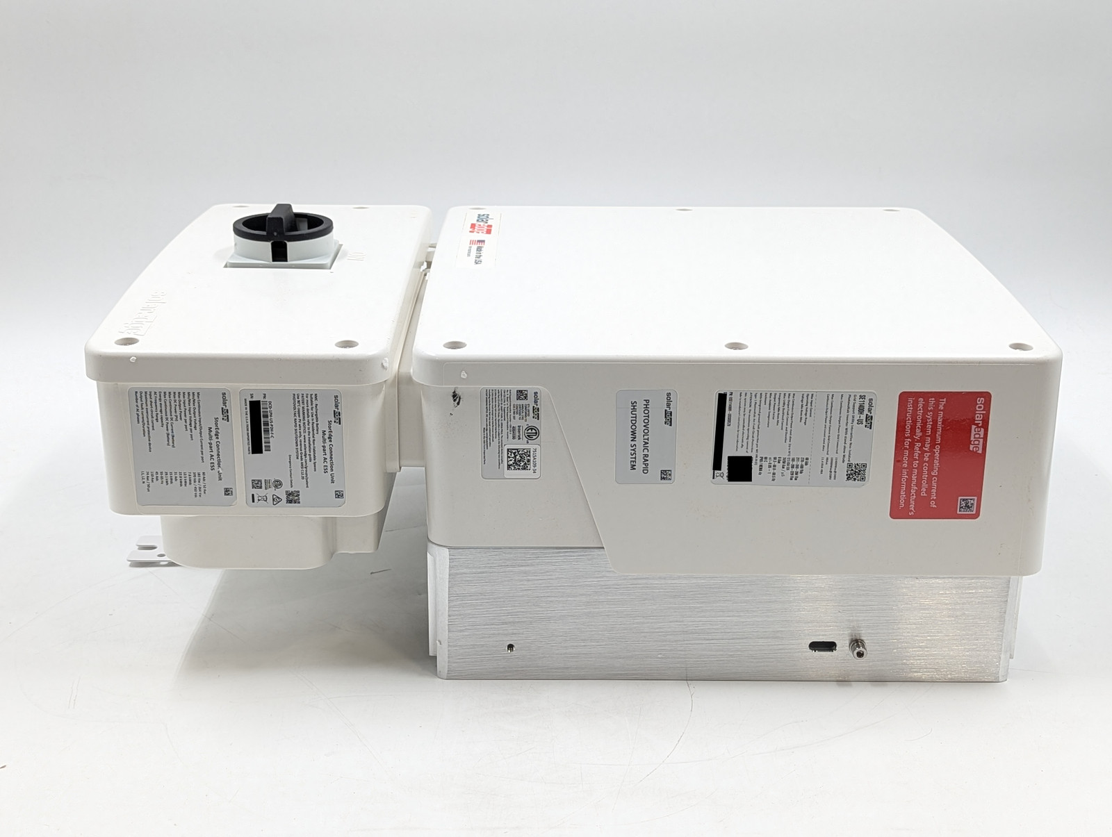 SolarEdge Home Hub Inverter Single Phase 9600W (USE11400H-USSKBEZ8) White