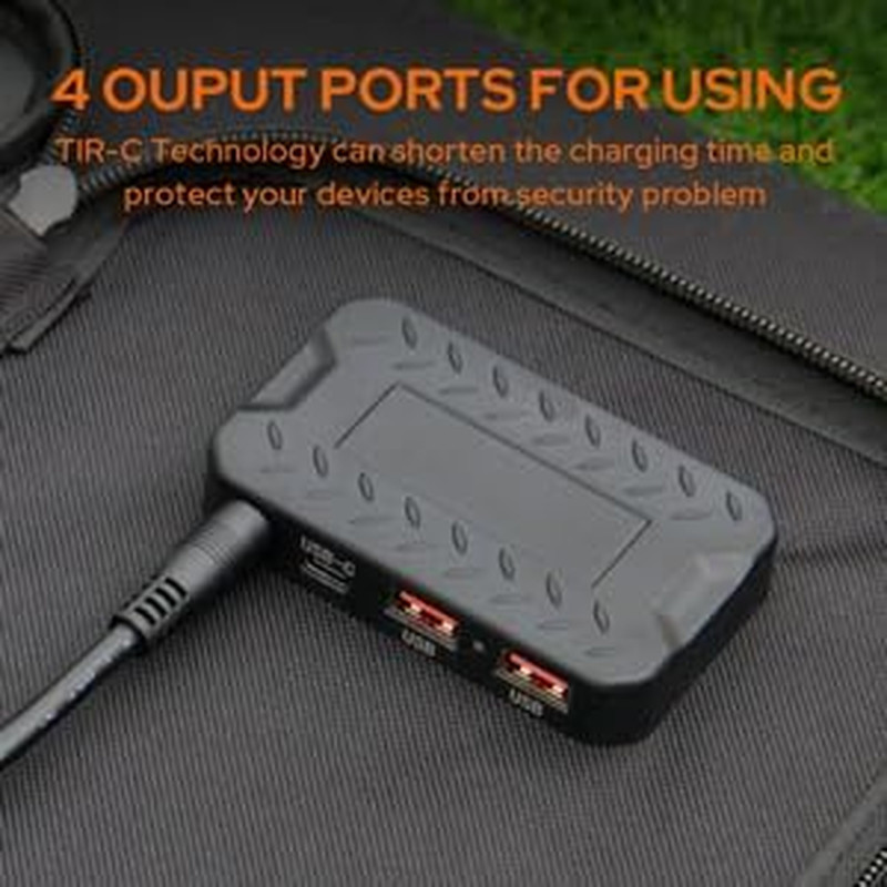 Portable Power Station, 300W 296Wh Battery Bank with 110V Pure Sine Wave AC Outl