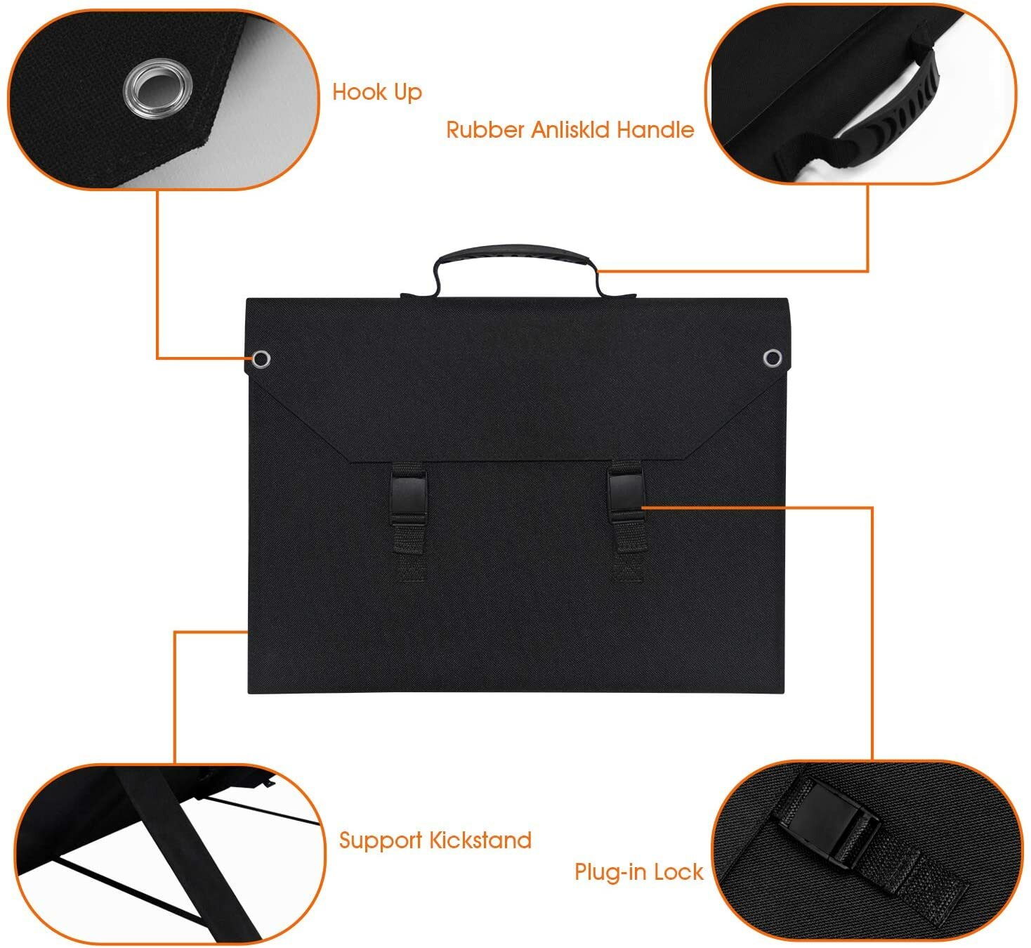 100W Foldable Solar Panel Charger