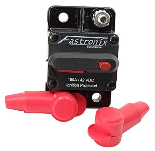 Fastronix Surface Mount Circuit Breaker Kit with Manual Reset 150 Amp