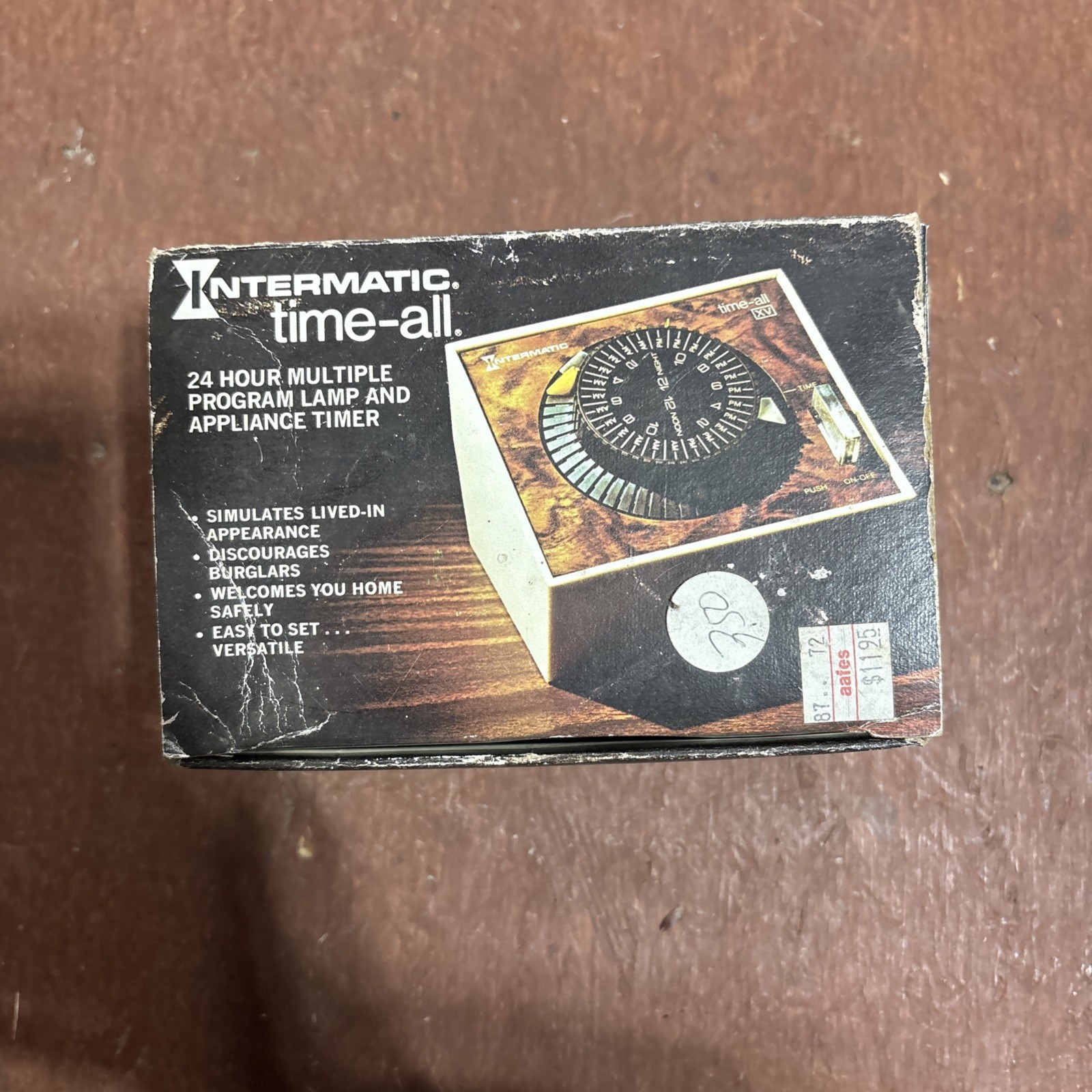 Vintage Intermatic Time-All XV EB11 Programming Timer 15 Amp 24 Hours Cycle