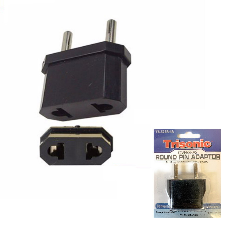 Round Pin Adapter Overseas Power Changer Adapter Converter Electronic devices