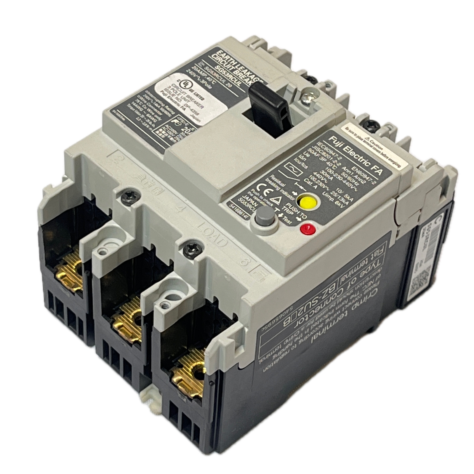 Fuji Electric SG53RCUL20 Circuit Breaker