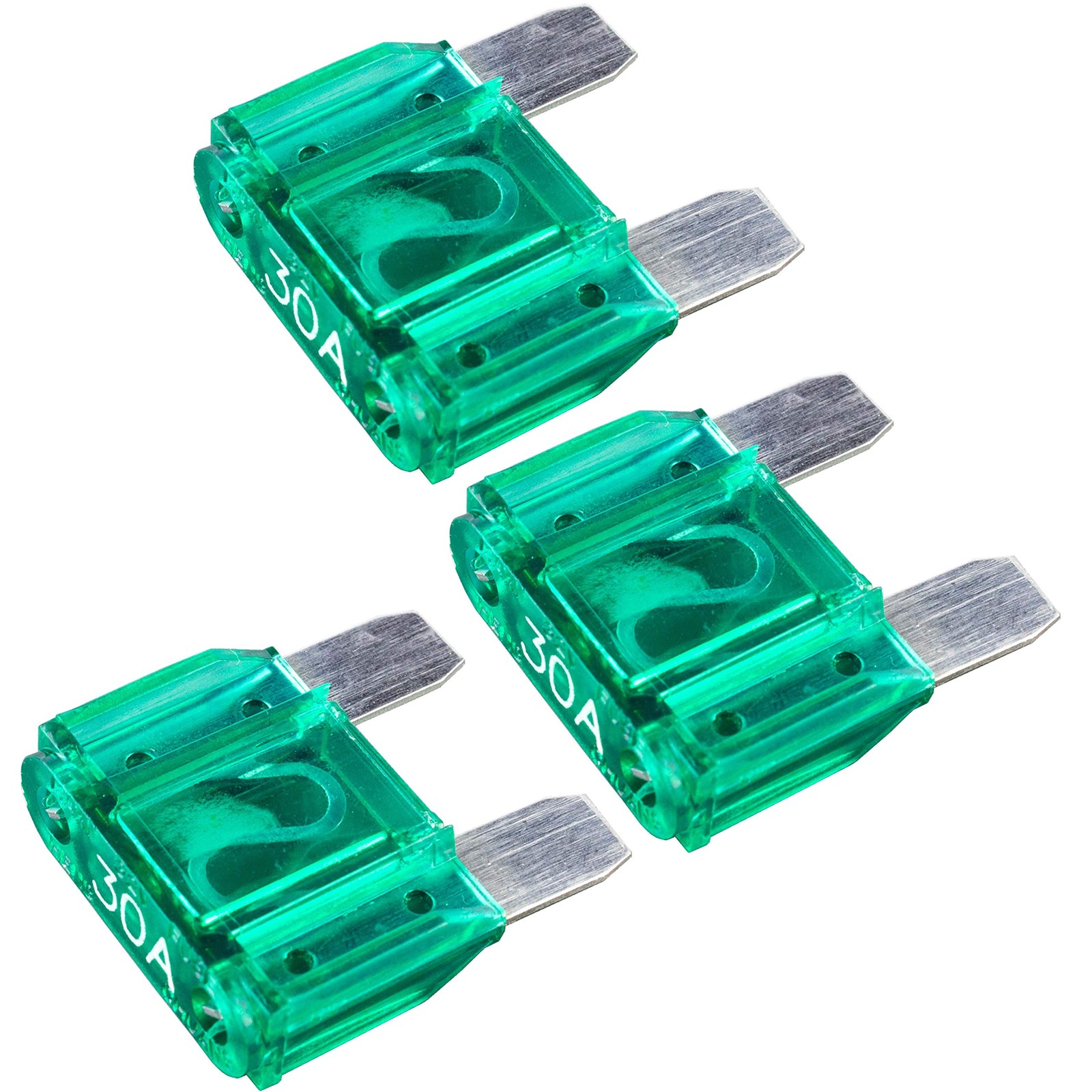 225FWY 3 Pack 30 AMP Platinum APX Maxi Fuse Blade 30A Car Truck Boat Marine…