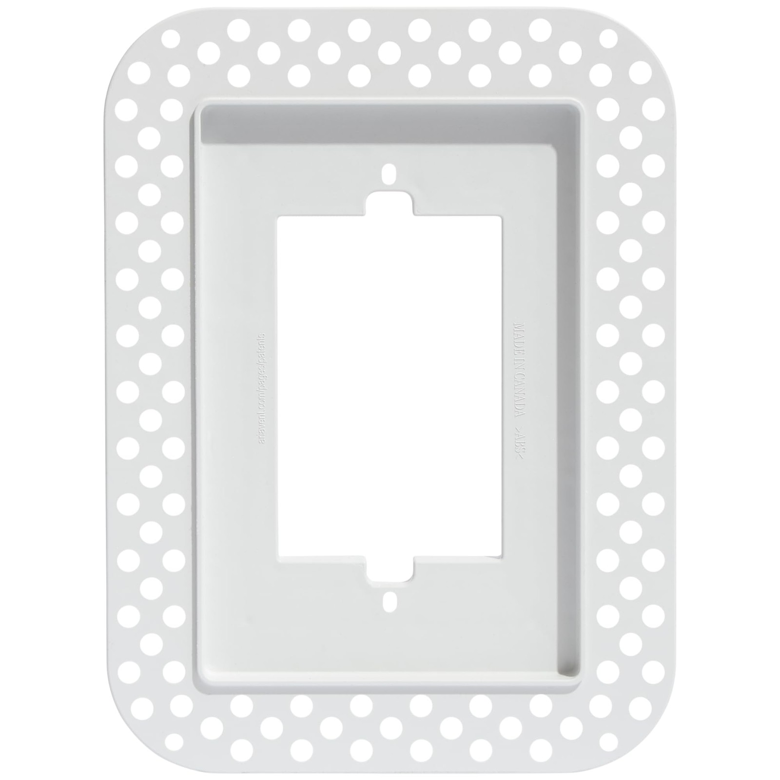 Fittes Modern Flush Wall Outlet Switch Receptacle Mount, Recessed Outlet Moun…