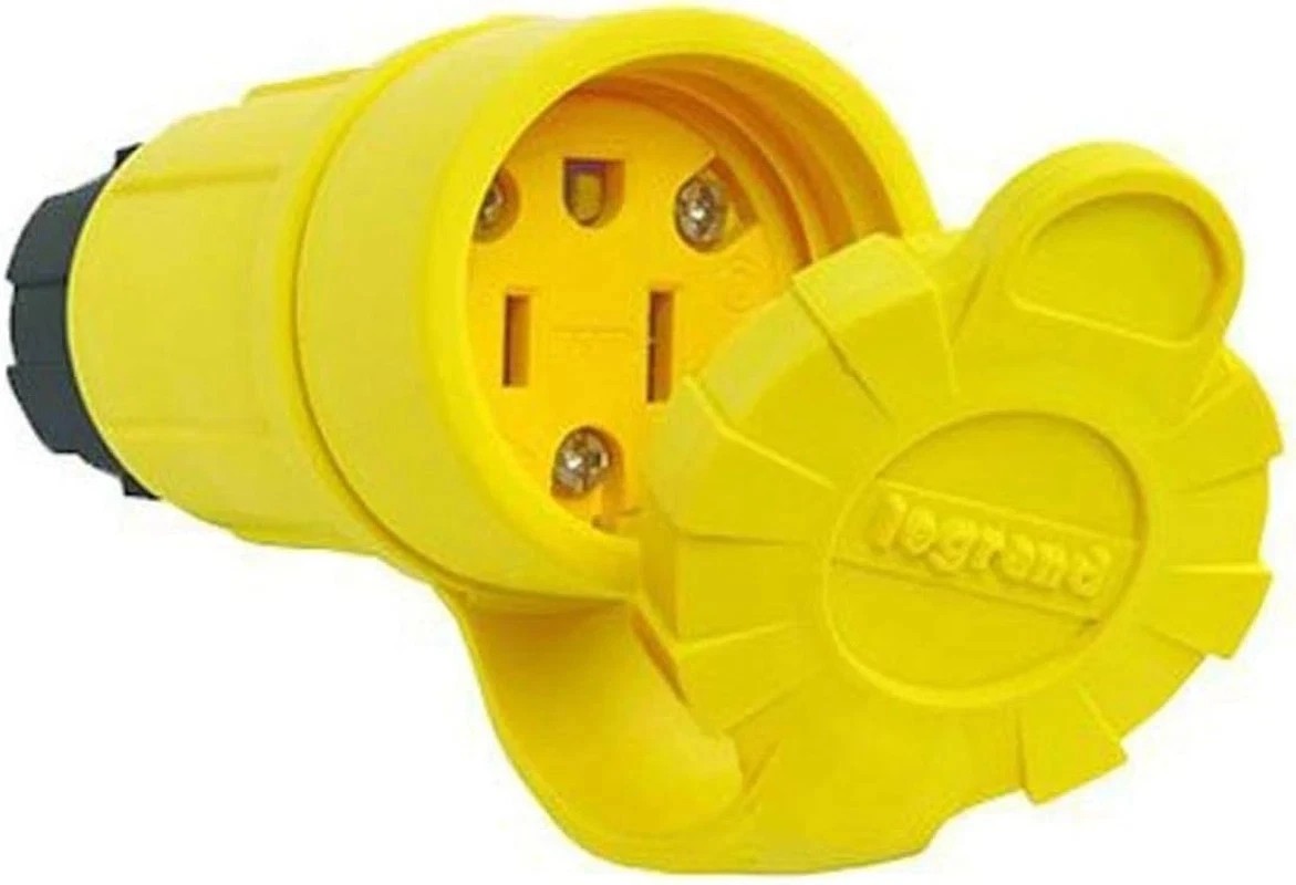 Legrand Pass & Seymour 15 Amp Watertight Connector Straight Blade PS15W47CCV3