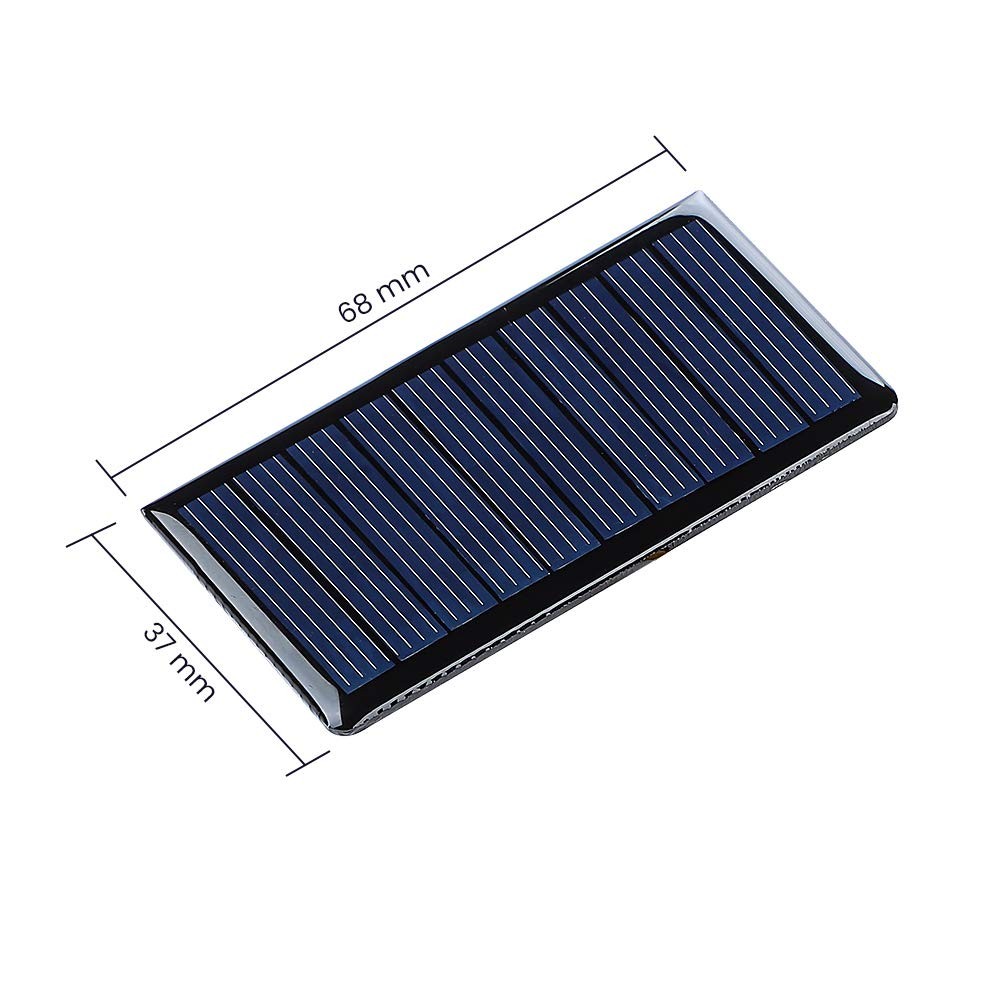 SUNYIMA 5V 60mA Epoxy Polycrystalline Solar Panel Cells for Battery Charger…