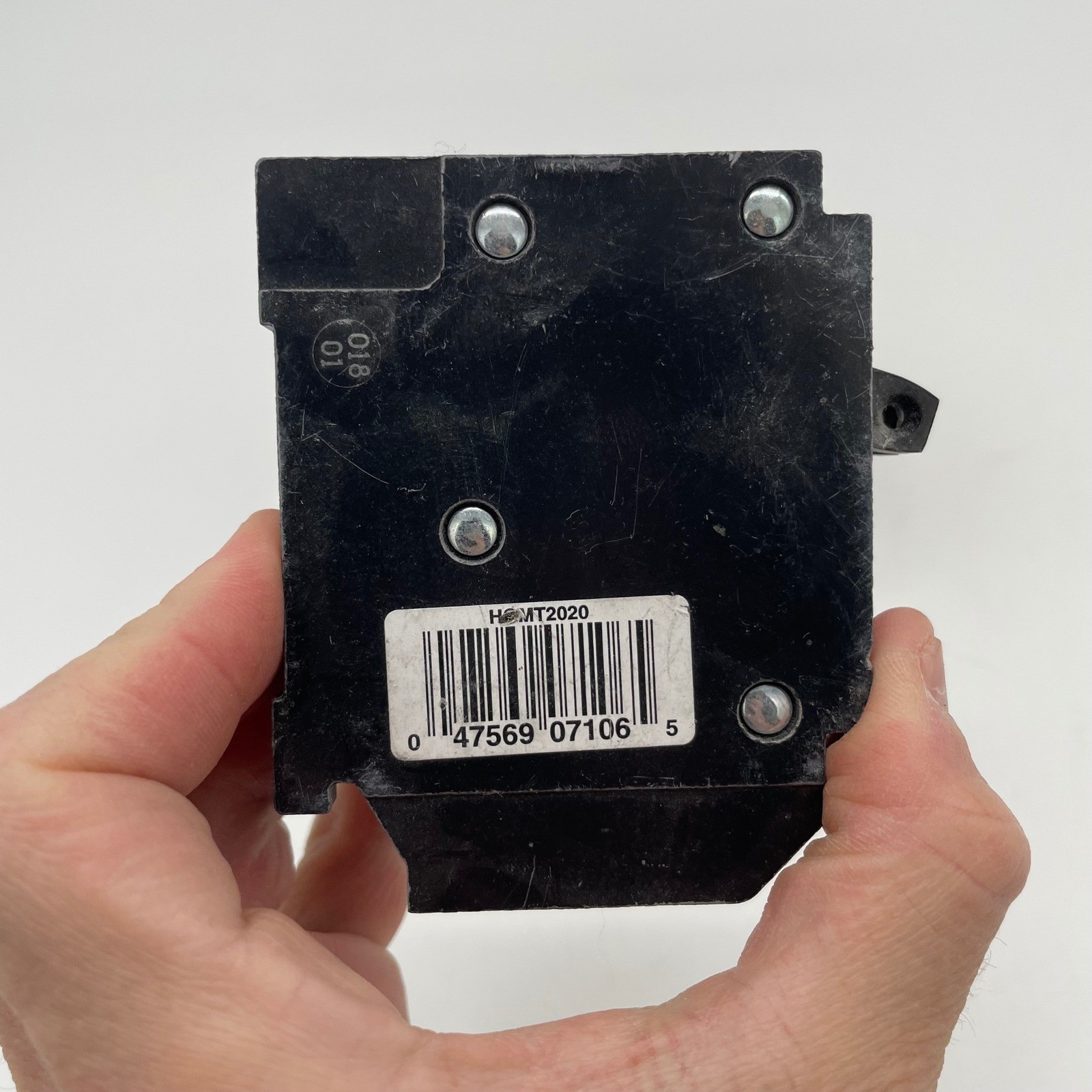 Lot of 4 Square D Homeline HOMT2020 20 Amp Single Pole Tandem Circuit Breaker