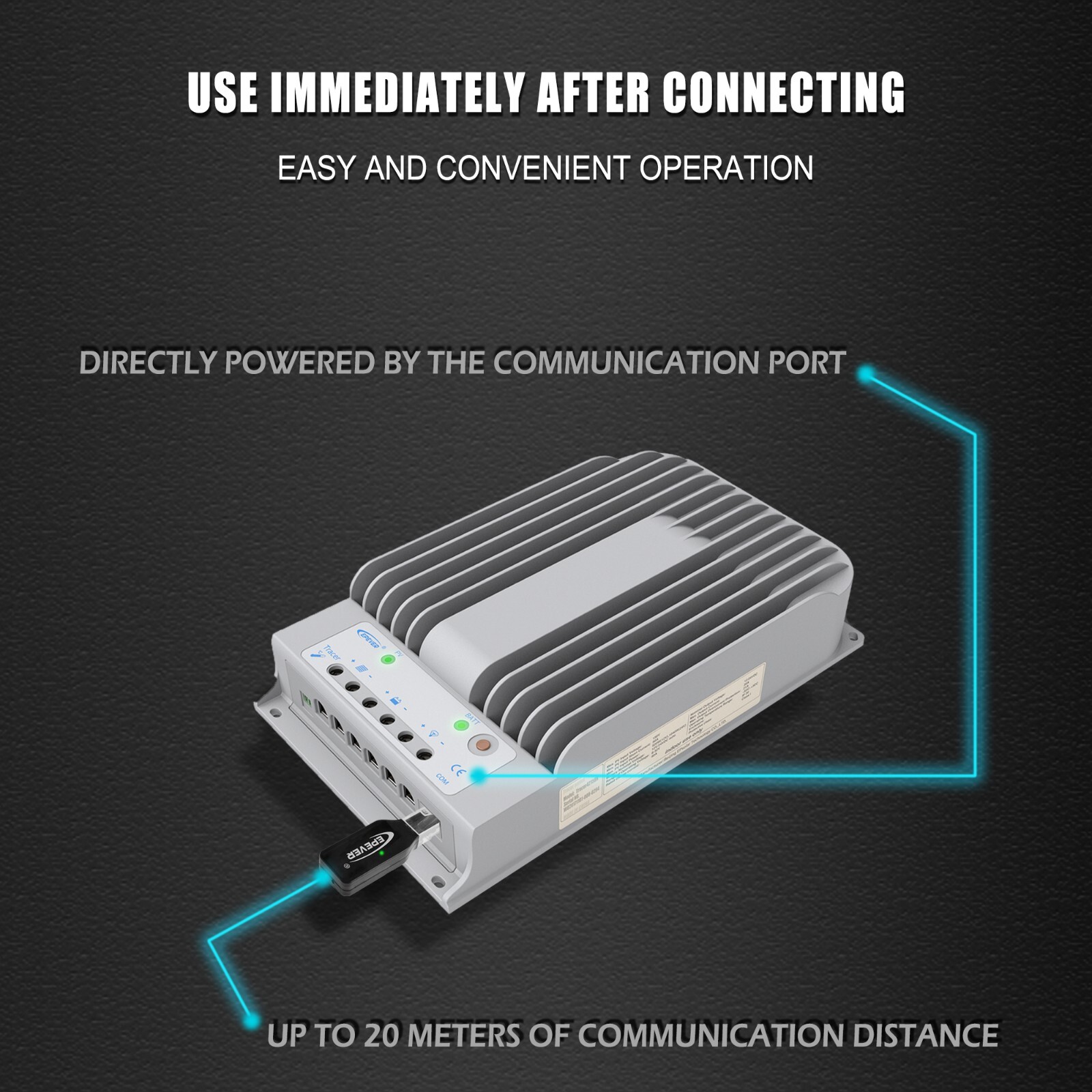 EPEVER WiFi 2.4G RJ45 D EPEVER BLE RJ45 D For Epever Solar Controller Inverter