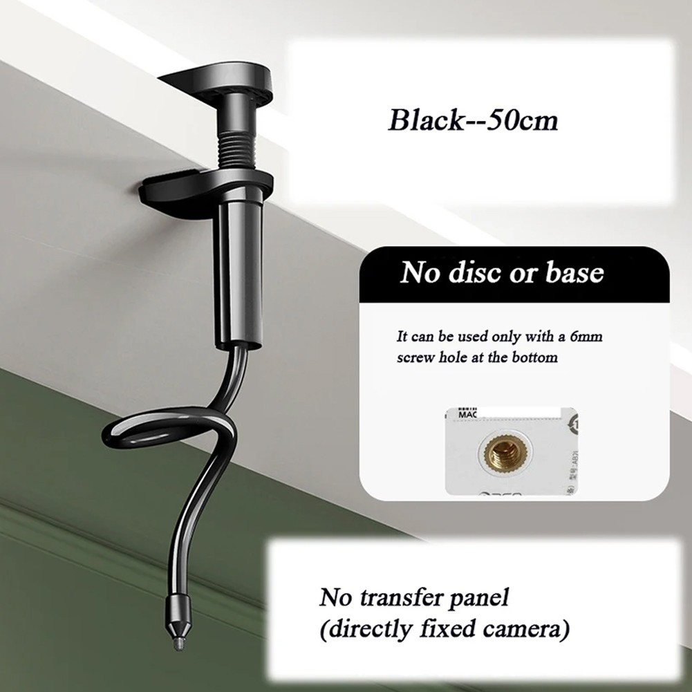 Wear Resistant Galvanized Steel Security Camera Clip Holder (66 characters)