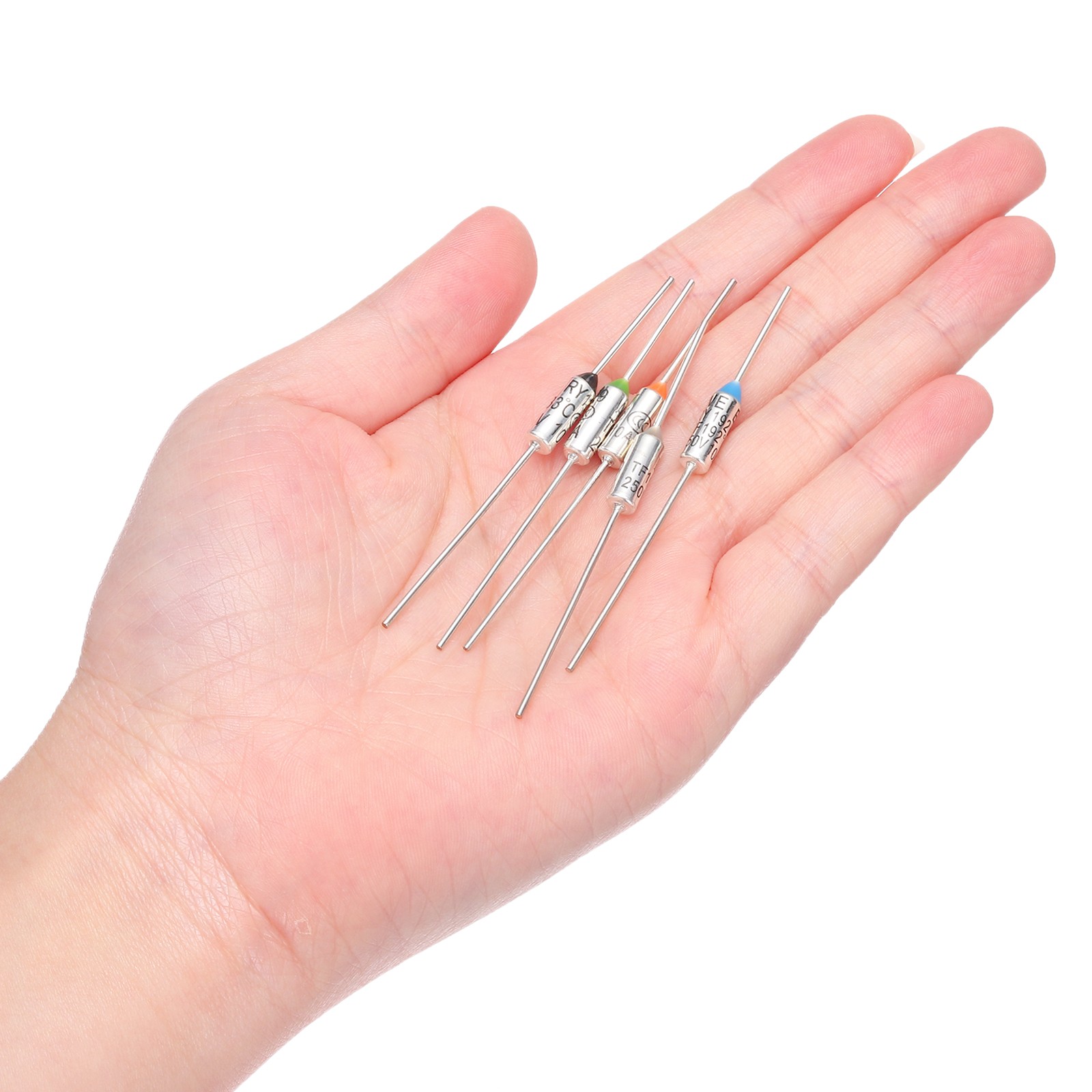 4Pcs Metal Temperature Thermal Fuse RY152 152 °C 305.6 °F 15A 250V