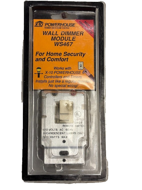 X10 – WS467 Wall Dimmer Module Home Automation New In Box