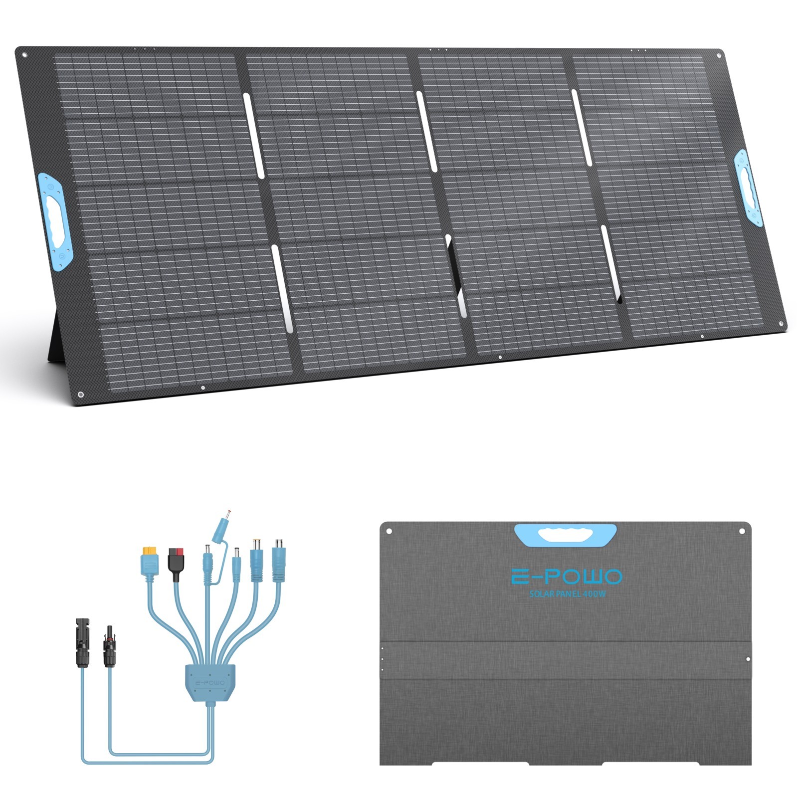 110W 220W 400W Portable Solar Panels for BLUETTI Elite 100 200 300 Power Station