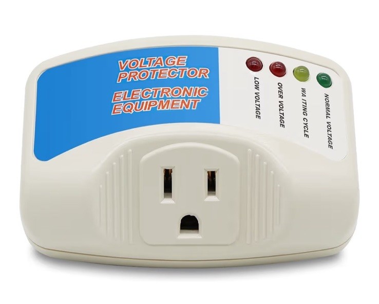 BSEED Appliance Voltage Protector Surge Protector Plug 125V 15A Fridge AC
