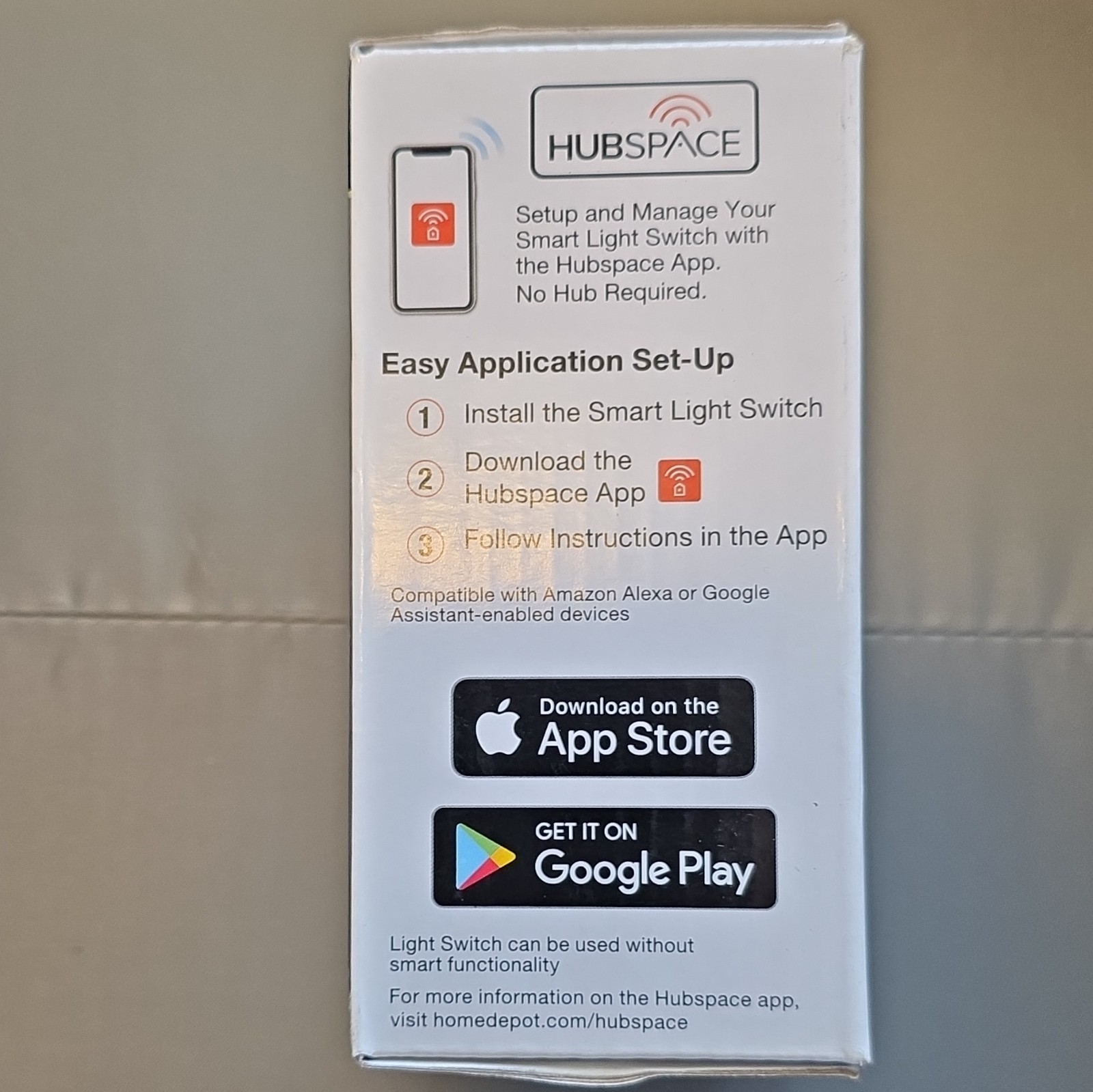 Commercial Electric Wi-Fi/Bluetooth Smart Light Switch White 1007 775 860