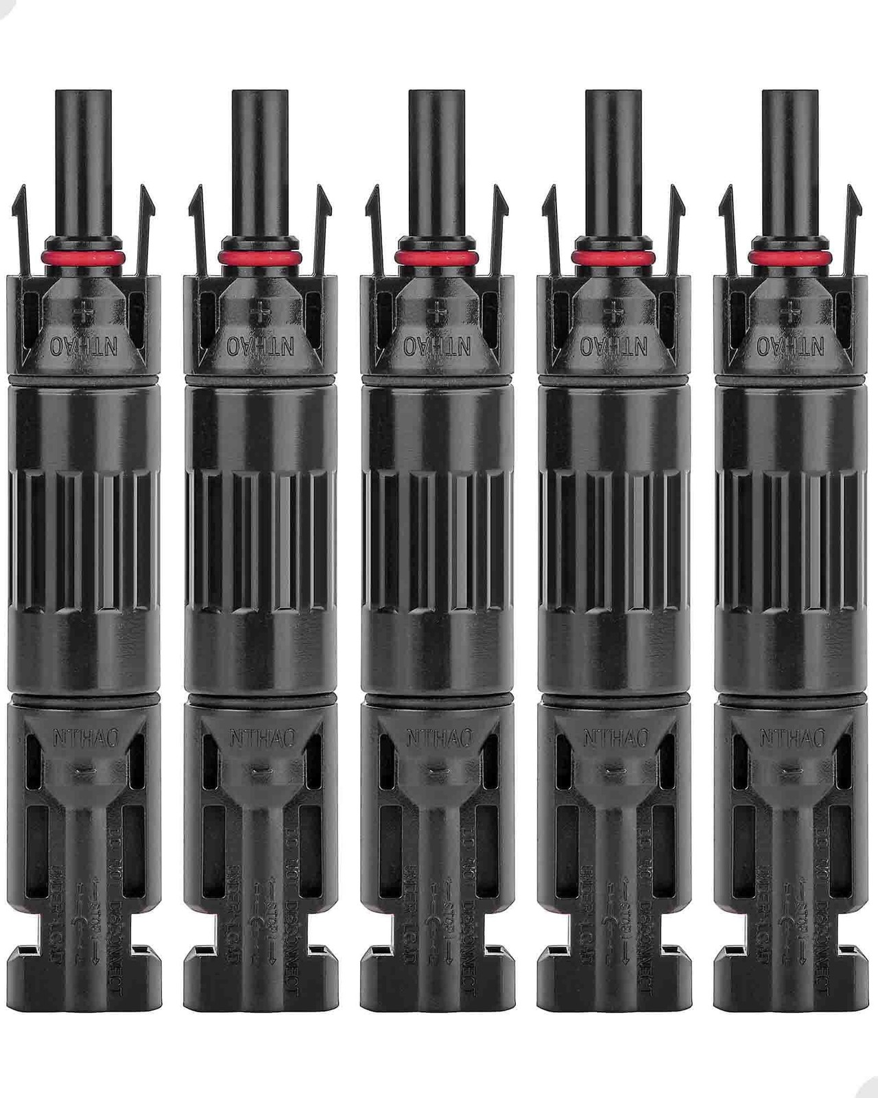 5 PCS PV Solar Panel Connector Male/Female 10A Built-in Diode Solar Wire Conn…