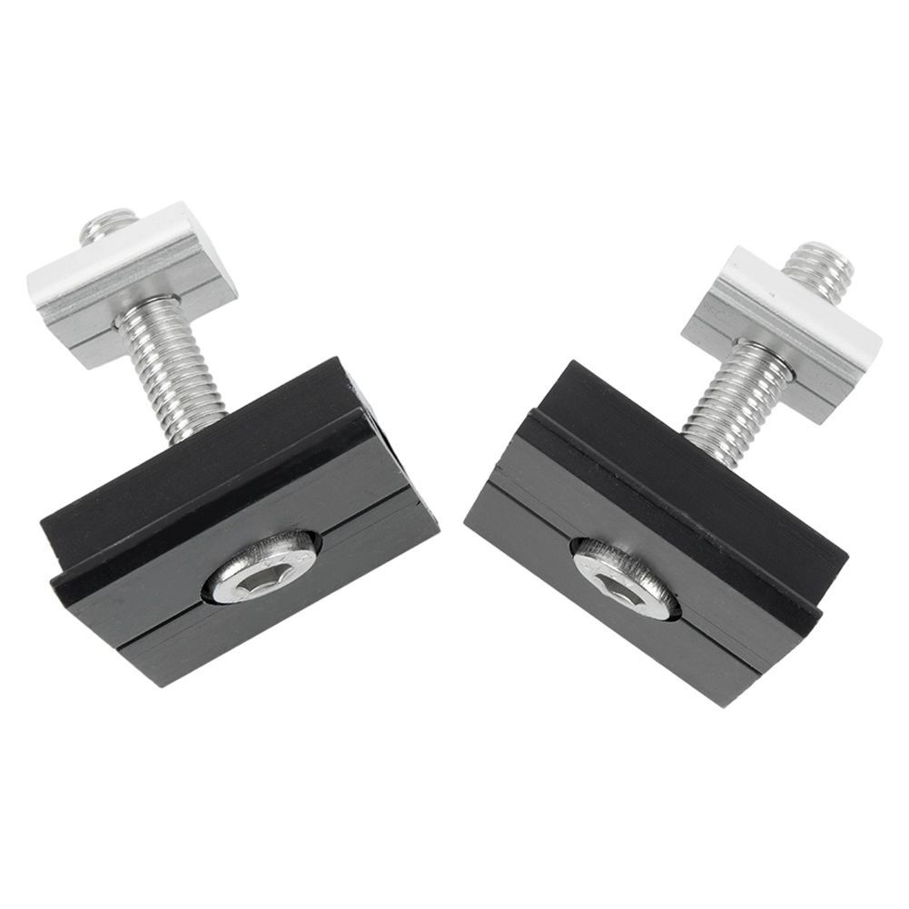 Professional Black Aluminum Alloy Solar Panel Mounting Bracket 30mm/35mm