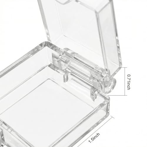 4 Pcs Push Button On-Off Cover, Clear Hinged Guard for Boat Toggle, Anti