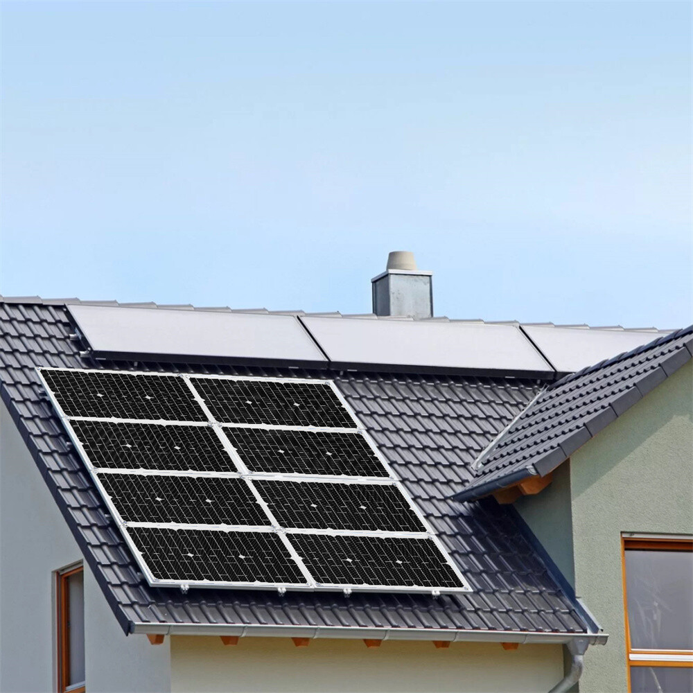 400W Watt Flexible Solar Panel 12V Mono Home RV Rooftop Camping Off-Grid Power