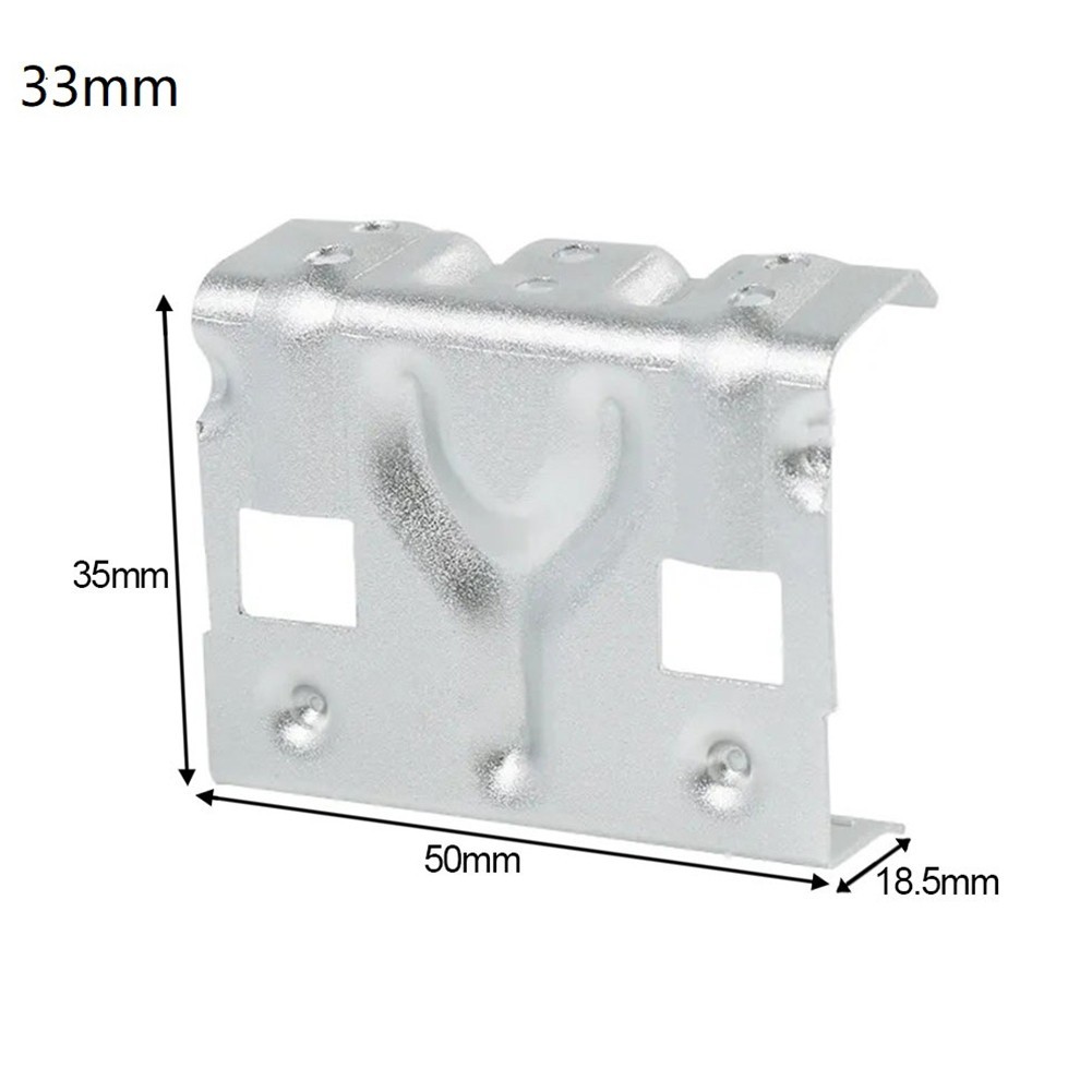 10 Pcs Aluminum Alloy Solar Panel Drain Clips for Efficient Water Drainage