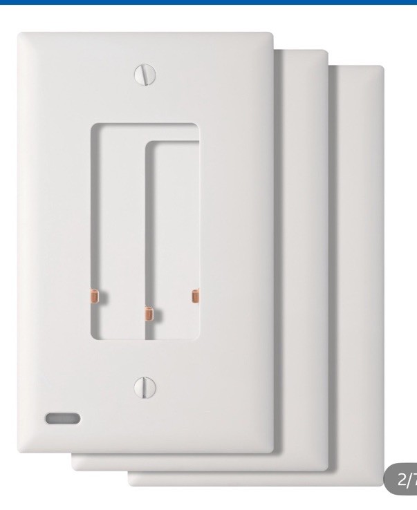 SnapPower GuideLight LED Night Lights Wall Plate New 3Pack
