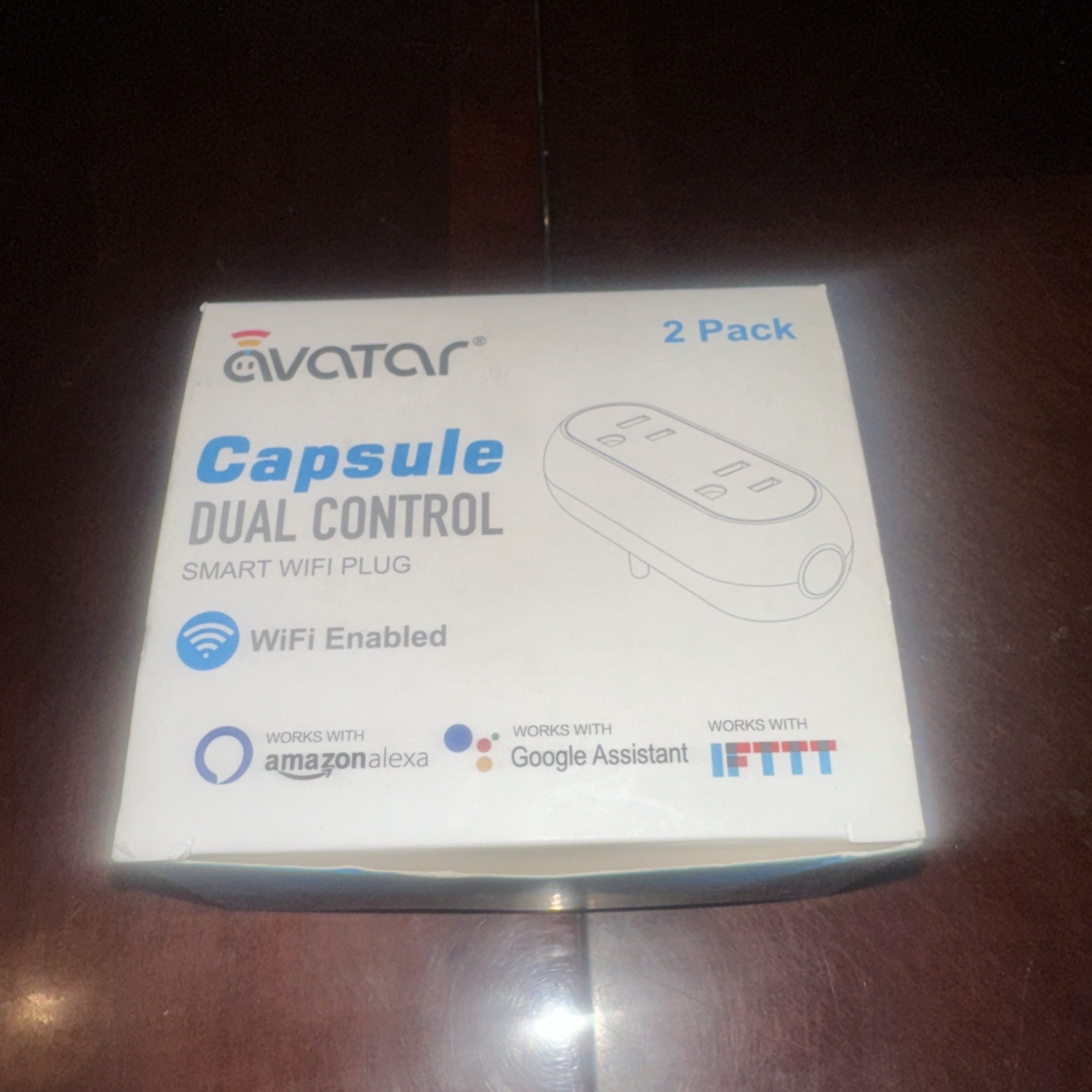 Smart Plugs That Compatible with Alexa Google Home Siri, Wireless 2.4G WiFi O…