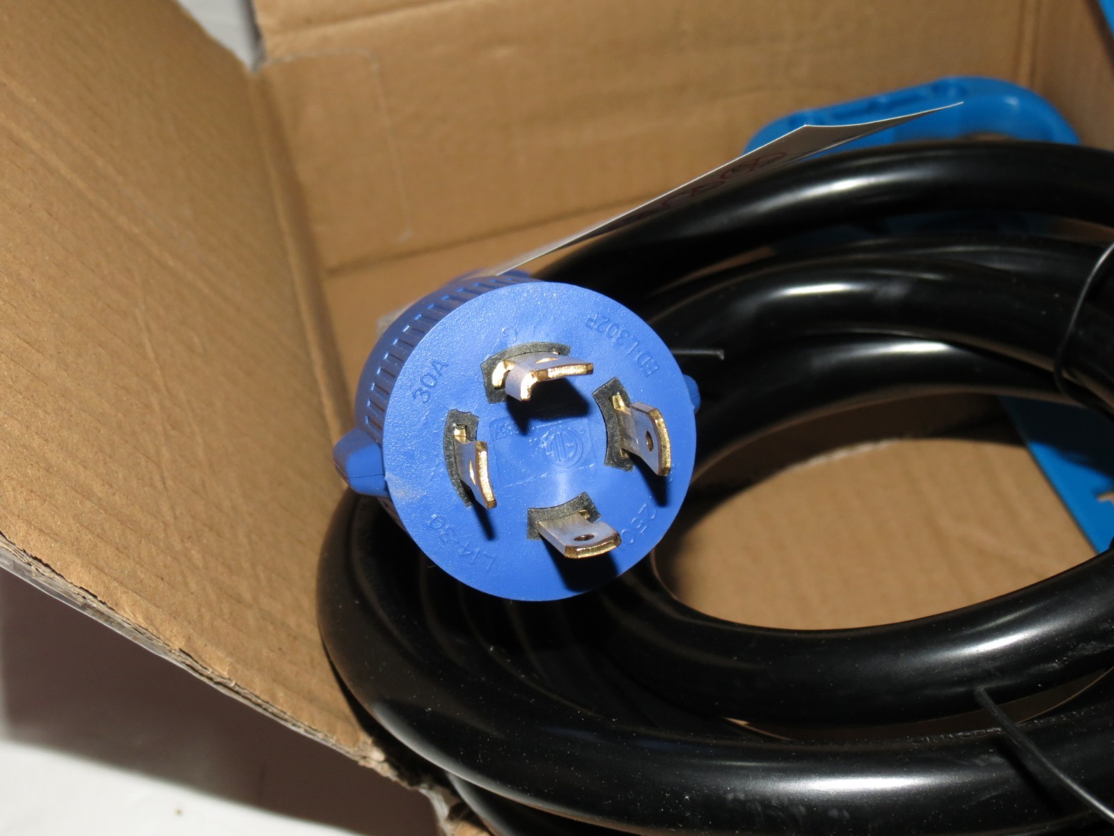 30 amp 4 Prong Generator Cord 10FT NEMA L14-30 Power Cord 30 Amp 125/250V 7500W