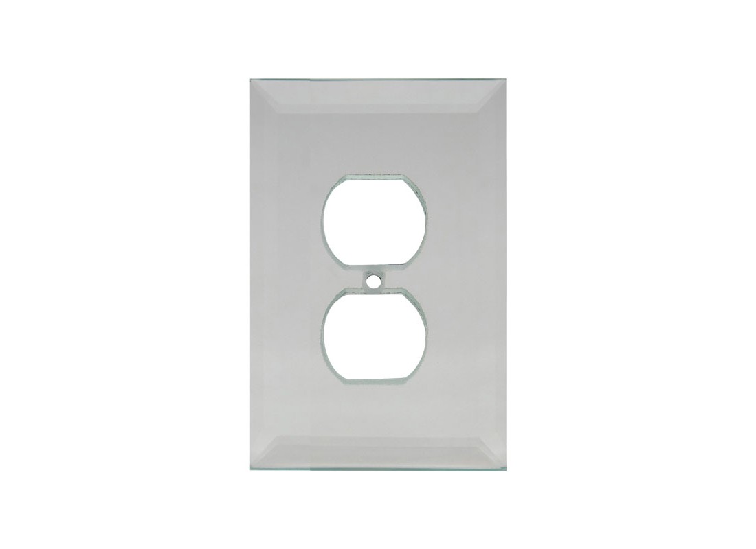 FHC MP2C Clear Duplex Plug Glass Mirror Plate