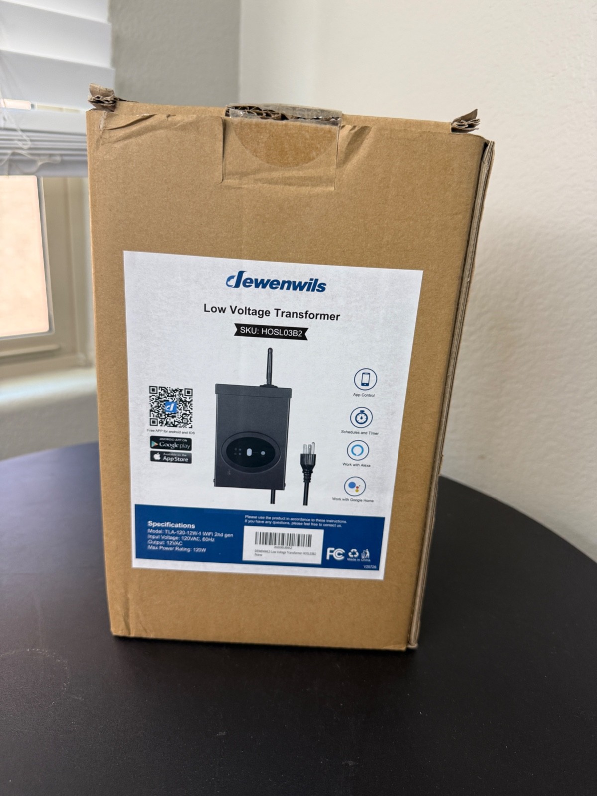 Dewenwils Low Voltage Transformer SKU- HOSL02B Open Box Never Used