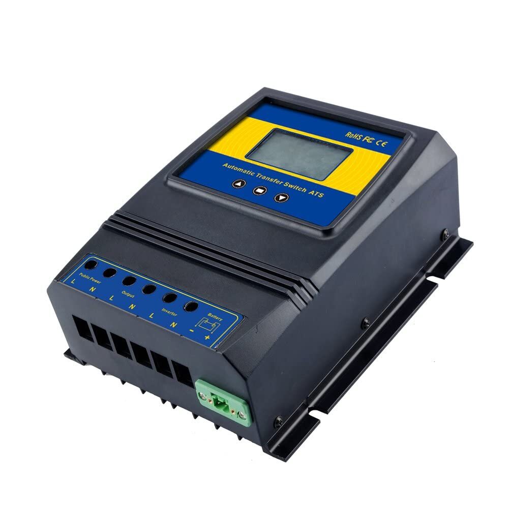 MOES Dual Power Solar Wind Charge Controller 50A 5500W Automatic Transfer Switch