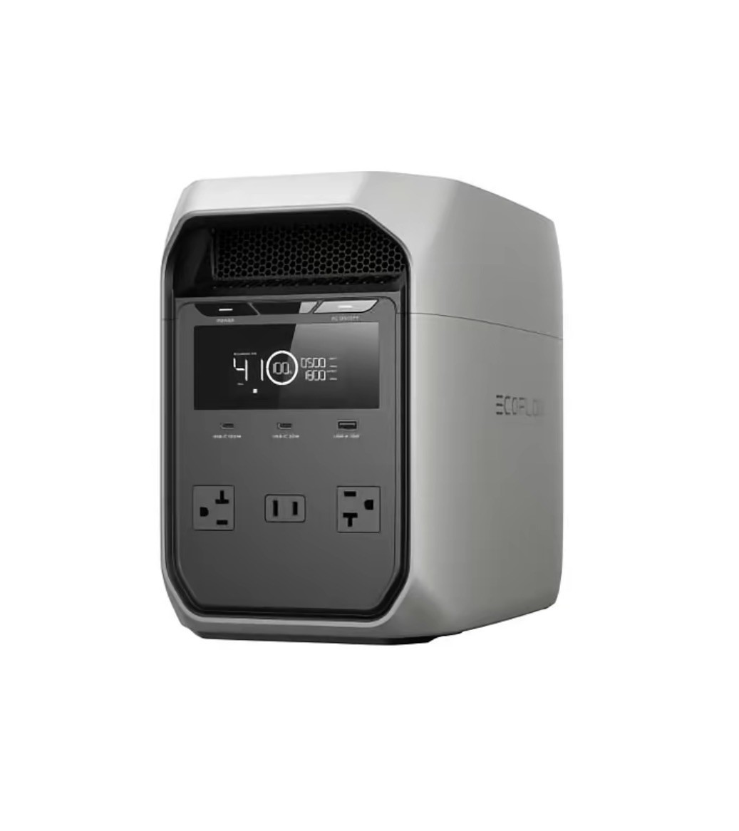 EcoFlow 1024Wh DELTA 3 Classic Portable Power Station with 220W Solar Panel