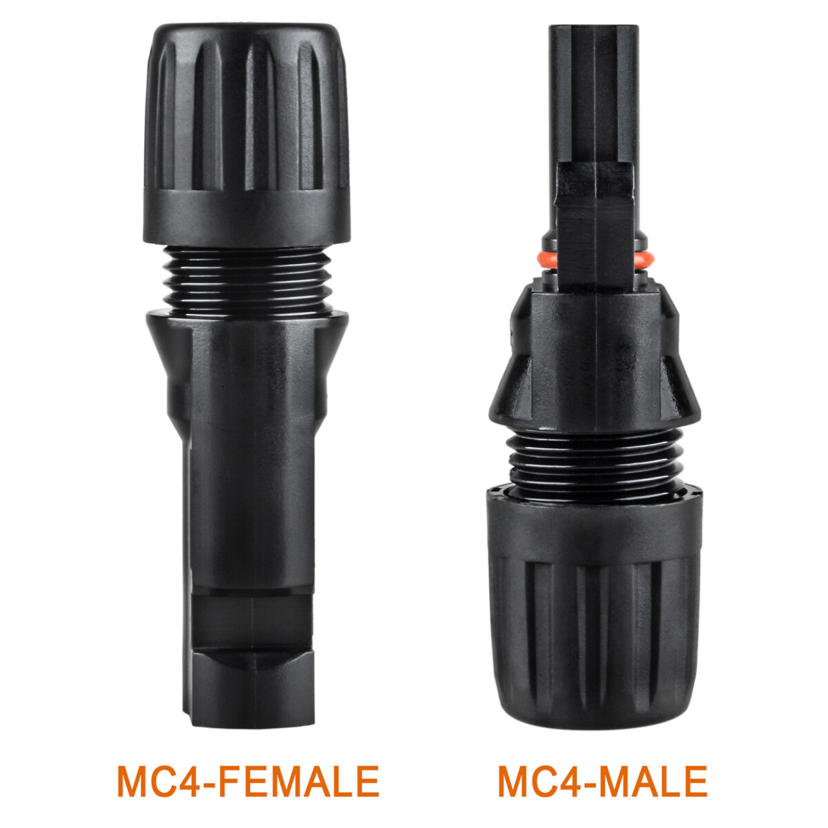 10/20/50/100/200 Pairs Male Female Solar Cable Connectors For DIY Solar Panel