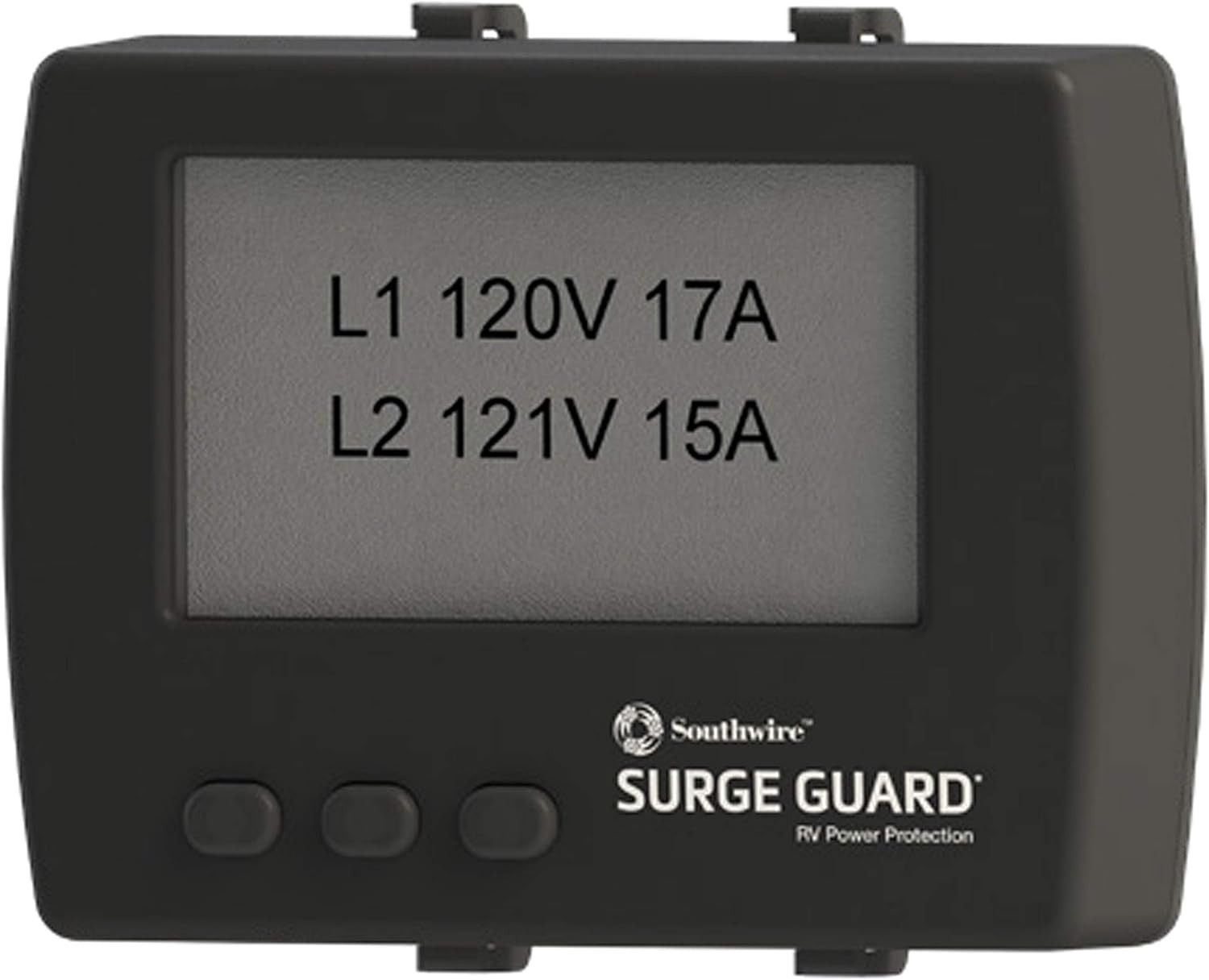 40301 Wireless LCD Display for Surge Guard, Black