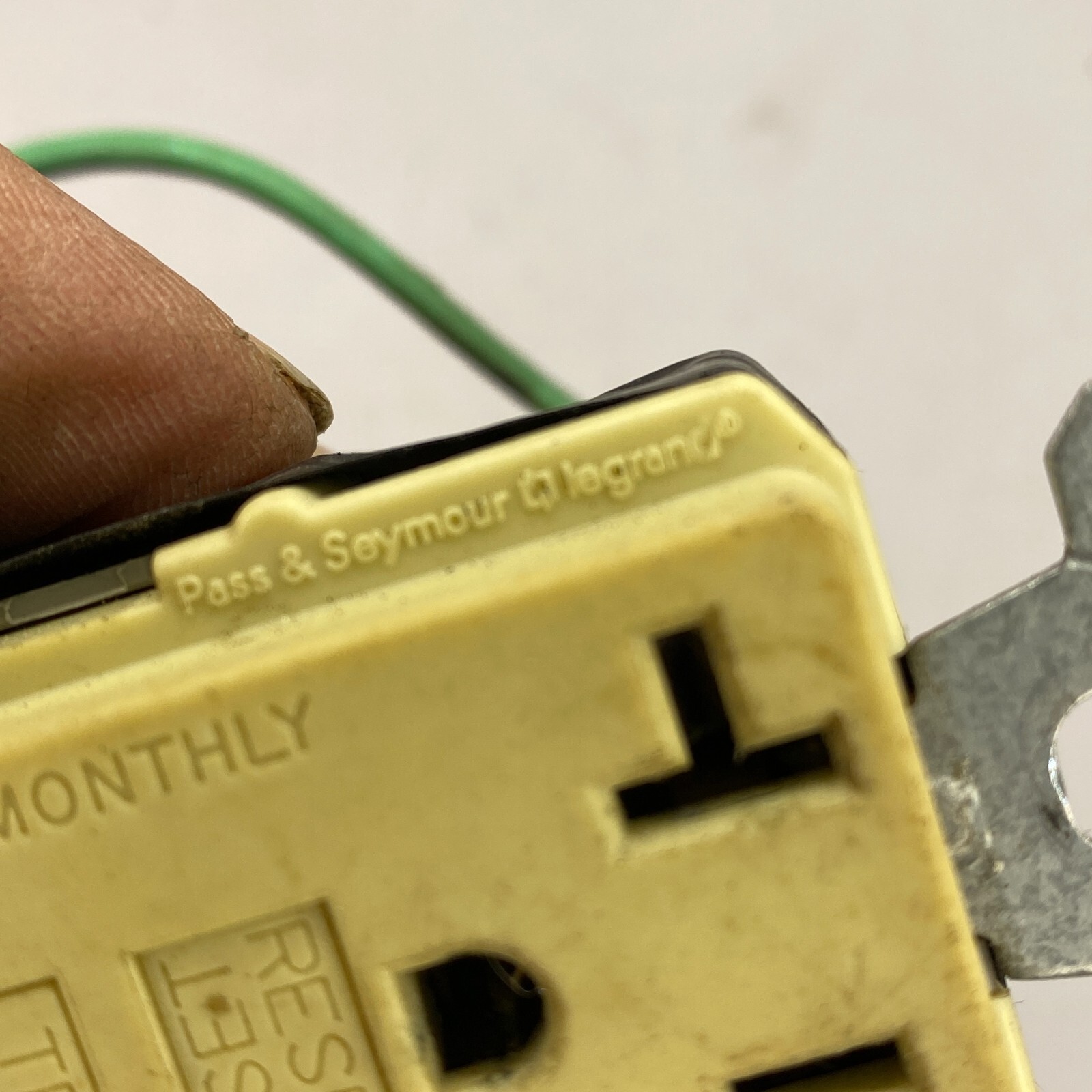 Pass & Seymour gfci class a 20a 125v 60hz Receptacle ⭐