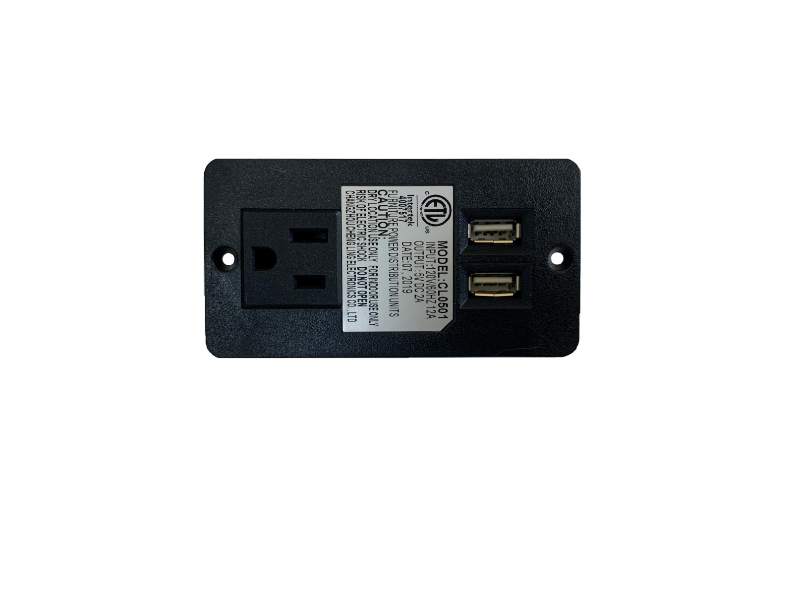 Mulin Electric Power Outlet for Tables, Desks & Sofas – CL0501 / MLCZ003